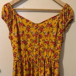 Yellow Floral Sun Dress🌞